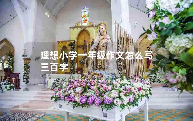 理想小学一年级作文怎么写三百字