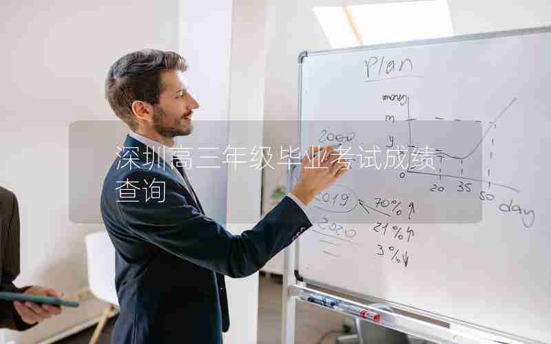 深圳高三年级毕业考试成绩查询
