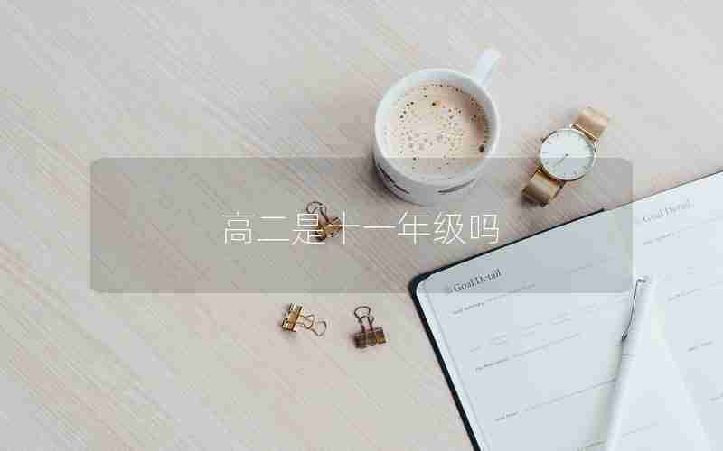 高二是十一年级吗
