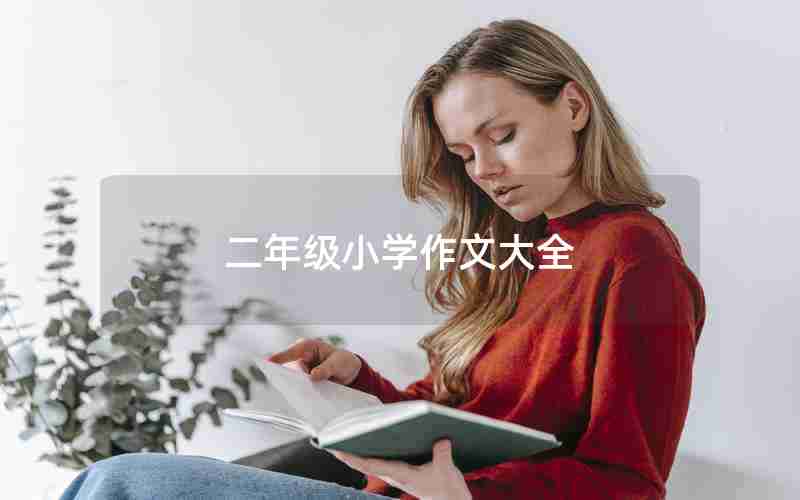二年级小学作文大全
