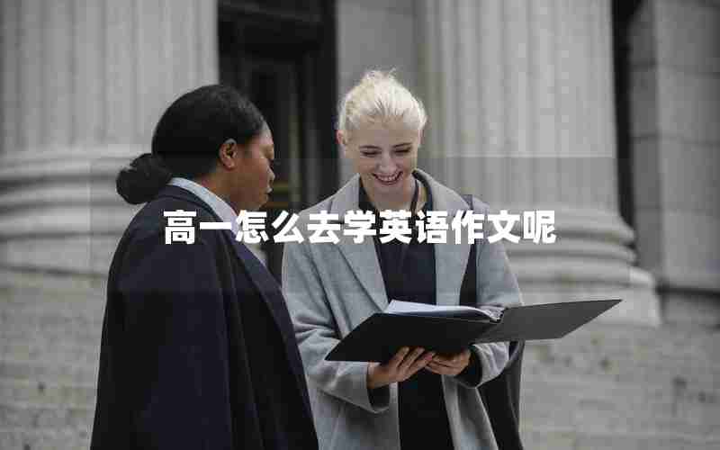 高一怎么去学英语作文呢