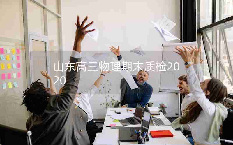 山东高三物理期末质检2020