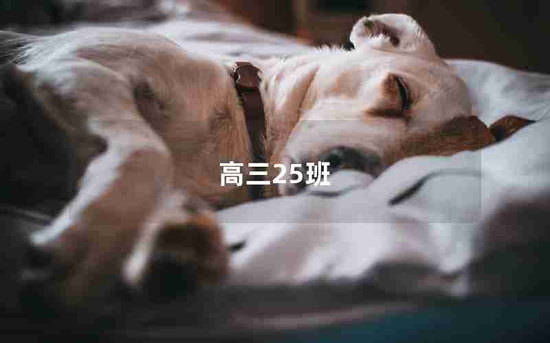 高三25班