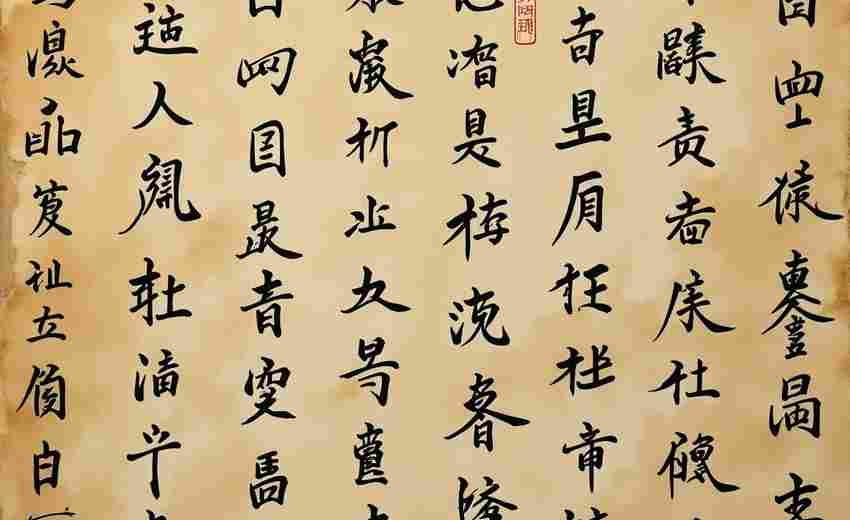 高考书法艺术鉴赏：颜真卿与柳公权楷书风格对比分析