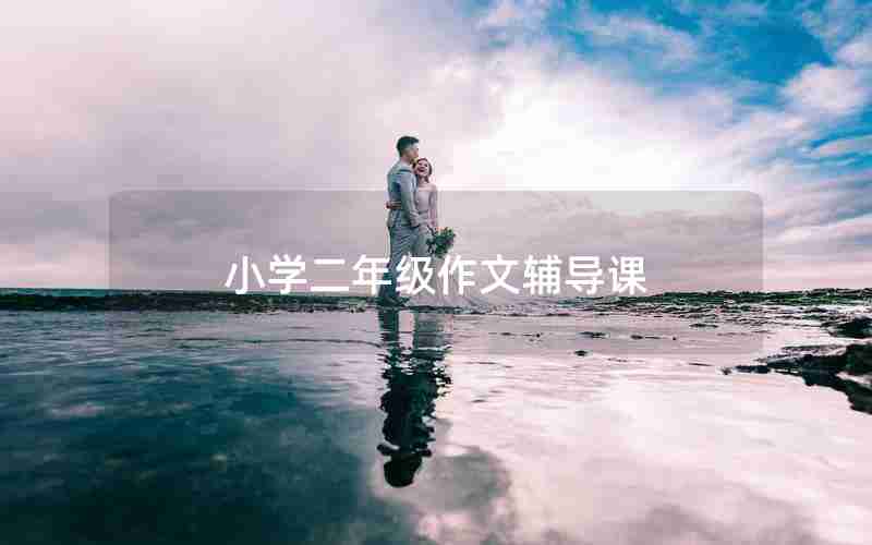 小学二年级作文辅导课