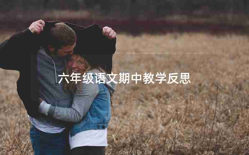 六年级语文期中教学反思