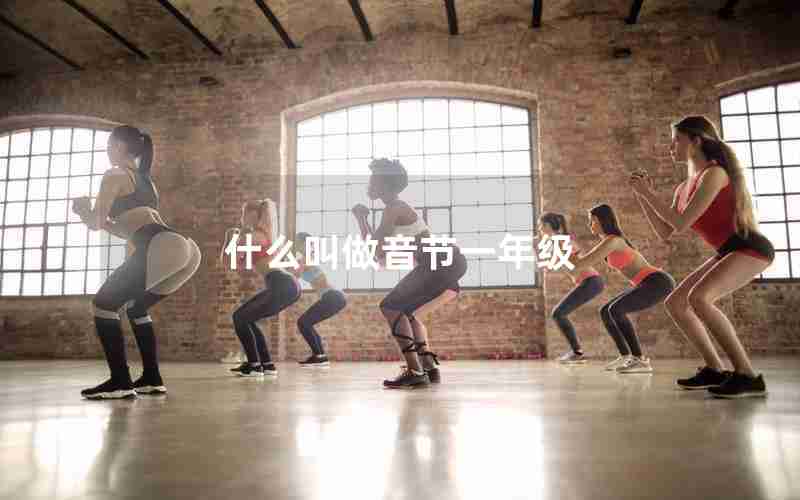 什么叫做音节一年级
