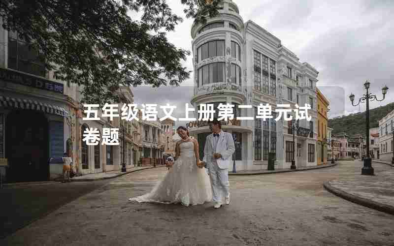 五年级语文上册第二单元试卷题