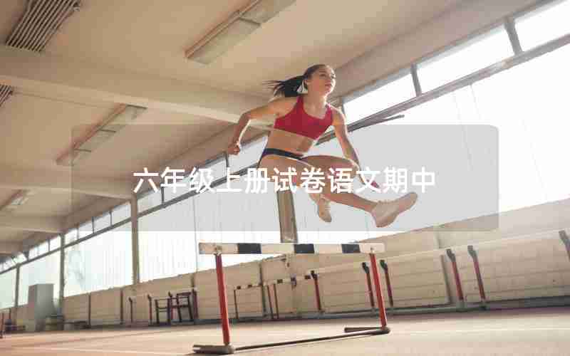 六年级上册试卷语文期中