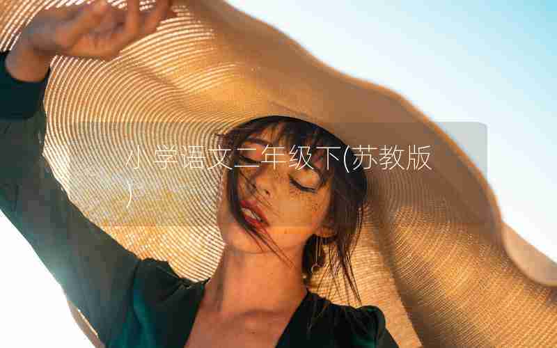小学语文二年级下(苏教版)