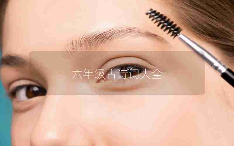 六年级古诗词大全