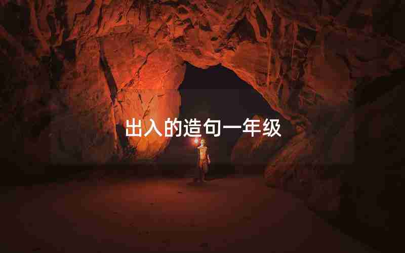 出入的造句一年级