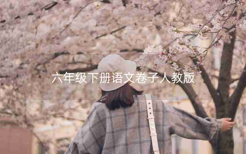 六年级下册语文卷子人教版