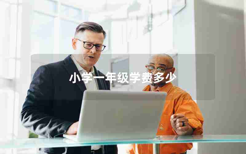 小学一年级学费多少